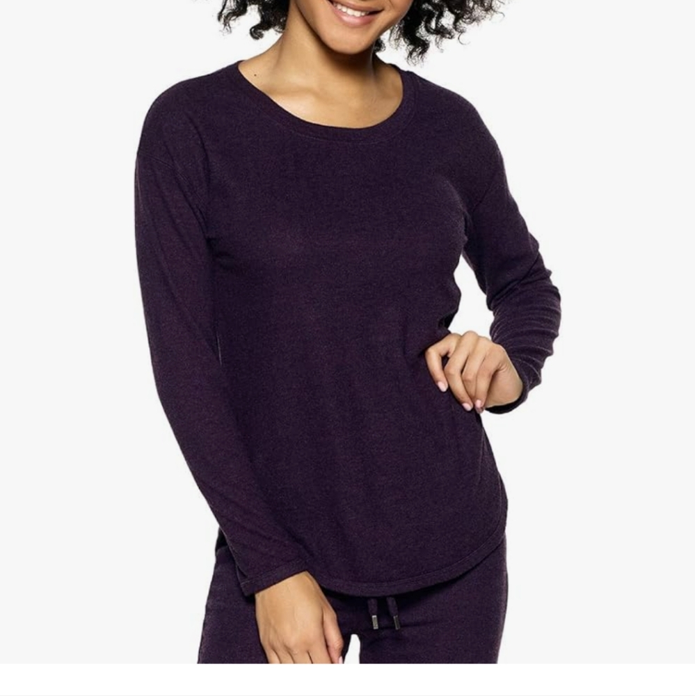 Felina Taylor top . Large purple.